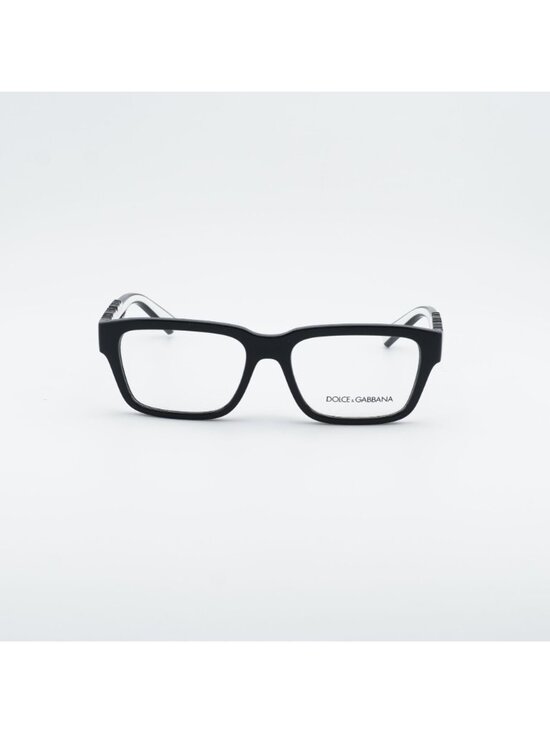 Dolce & Gabbana DG5112 501 Eyeglasses Black 55mm Rectangle Frame main image 5